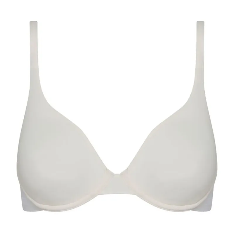 2 Soutien-gorge corbeille Invisifree Femme - Skin/Nacre-1