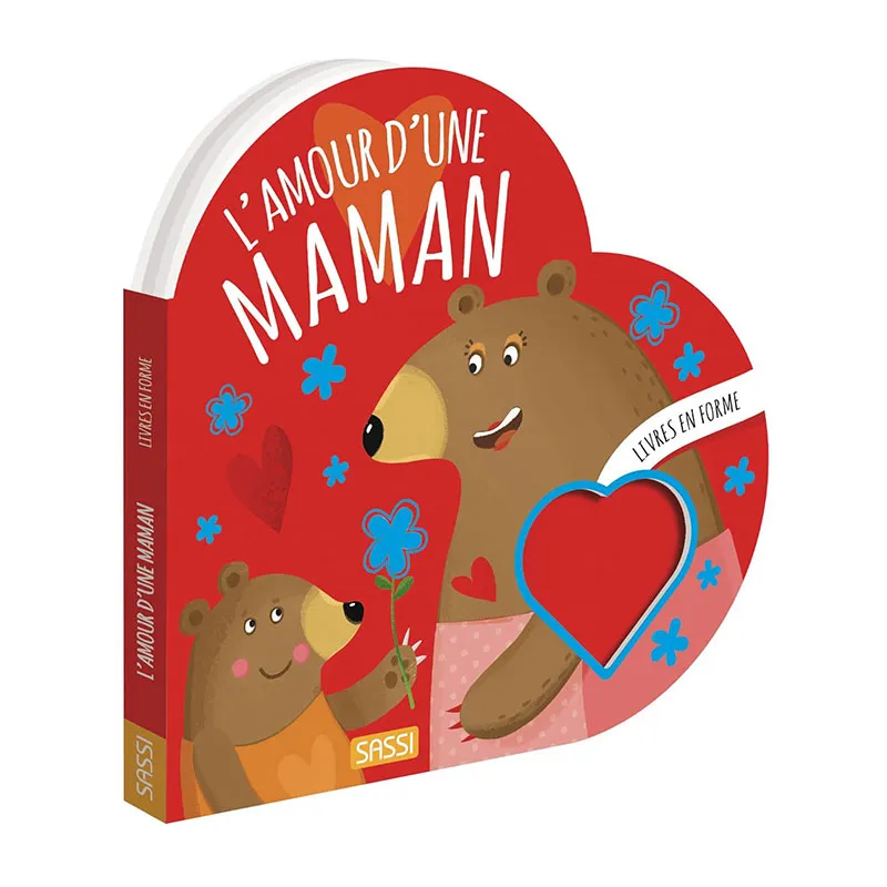 Livre forme L'amour d'une maman - 10m+-0
