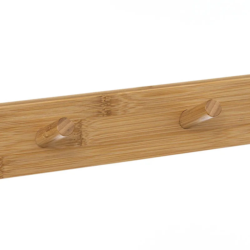Vestiaire d'entrée bambou - 73,5x34,5x170cm-1