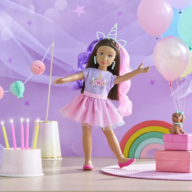 Coffret Corolle Girls Luna Licorne 28cm - 4+-13