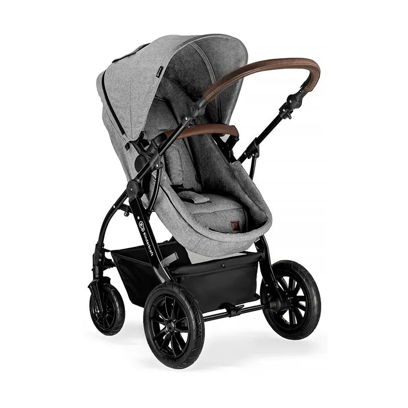 Trio Poussette Moov + accessoires Gris Chiné - 0m+-1