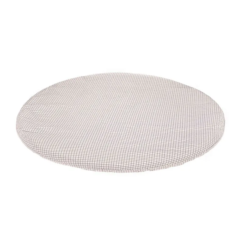 Coussin de sol Coton BIO Anthracite - 100x100cm-1