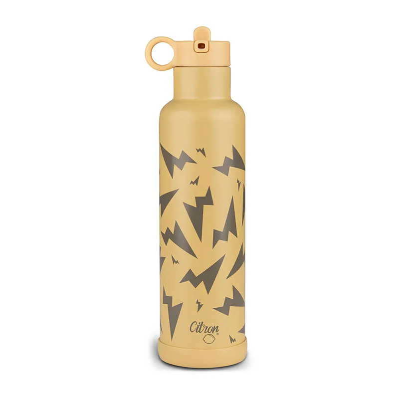 Grande gourde isotherme Tonnerre Jaune - 750ml-0