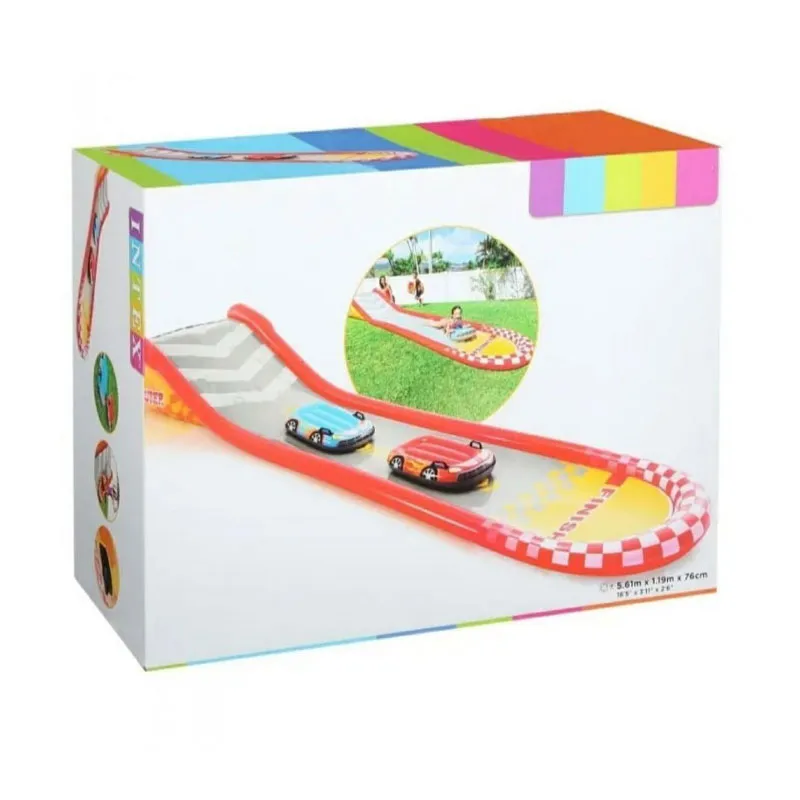 Tapis de glisse Gliss party Formule 1 - 561x119x76cm-5