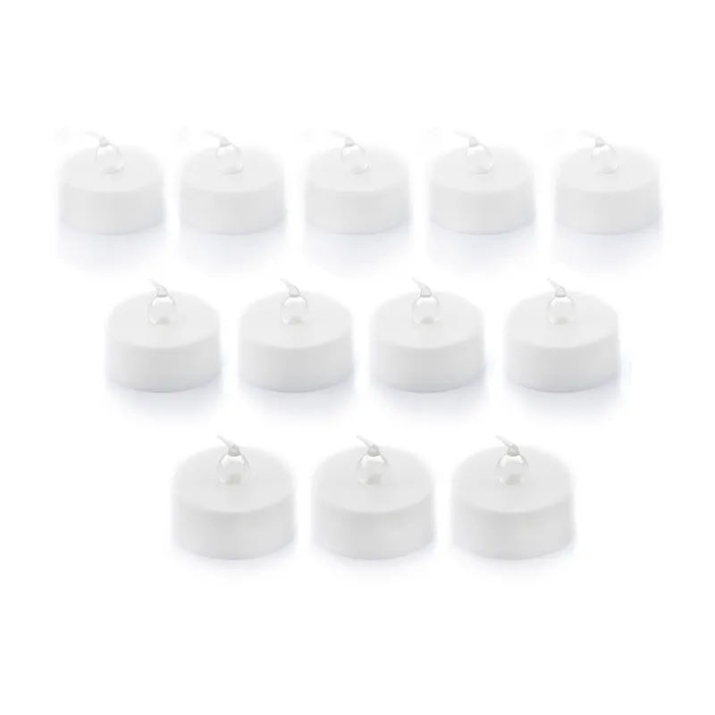 Bougies Chauffe-plat LED - 12pcs-0