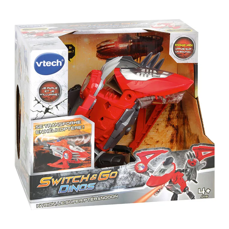 Switch & Go Dinos Kyrion le super Ptéranodon - 4+-6