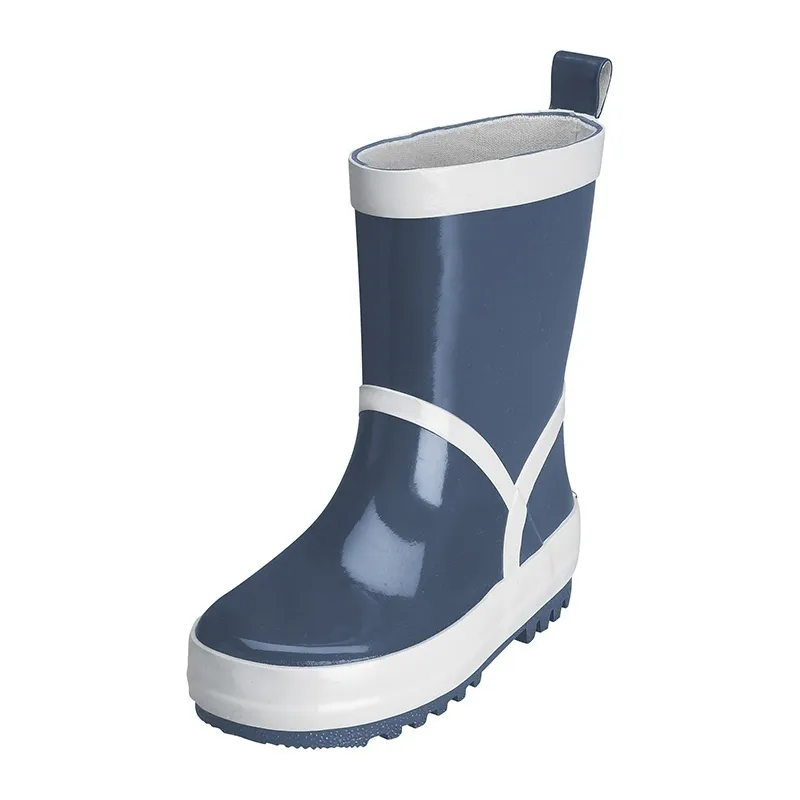Bottes de pluie hautes Basic - Marine-0