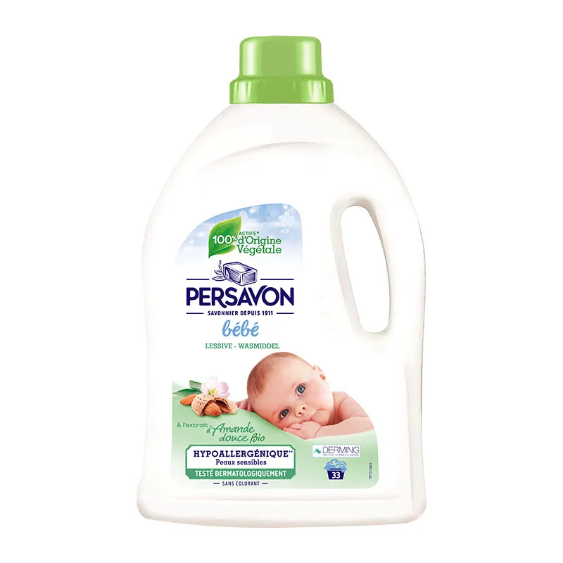 Lessive Hypoallergénique Lait d'Amande Douce BIO - 4x1,5L-1