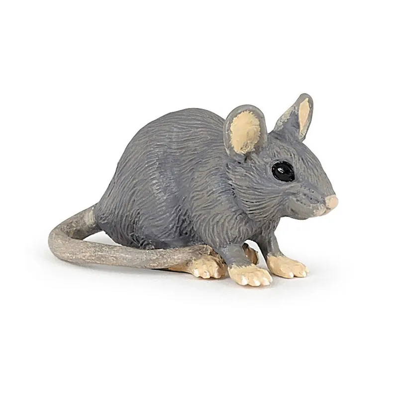 Souris grise - 4,8x2,2x2,6cm-0