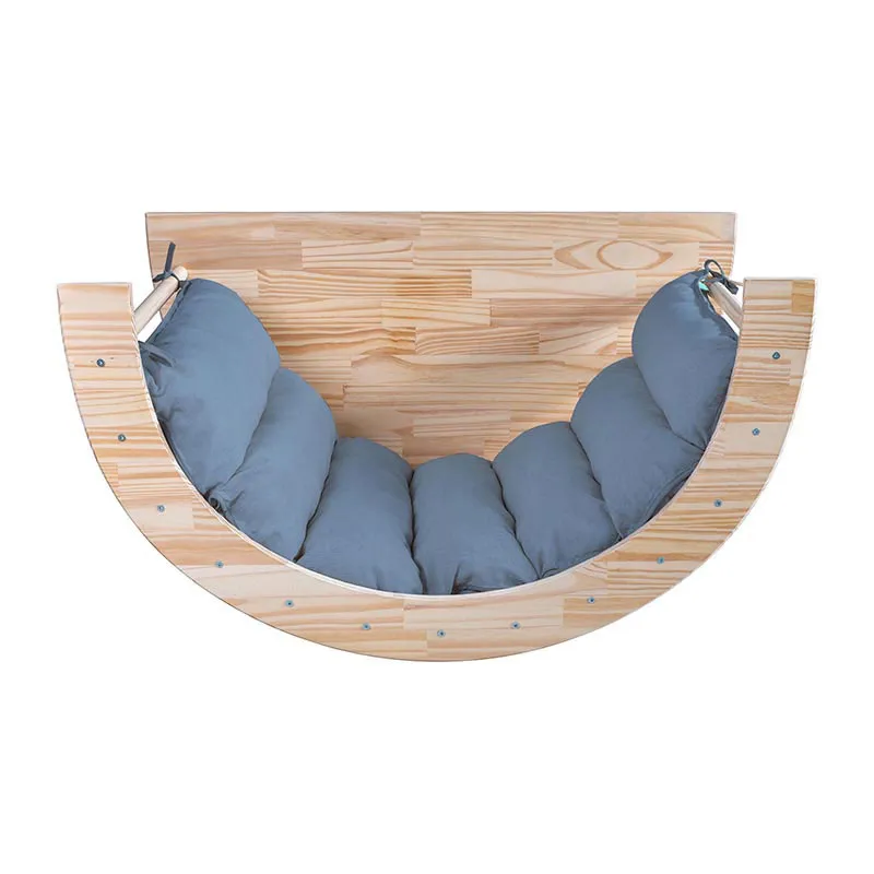 Coussin pour arche Montessori Bleu - 7x60x160cm-1