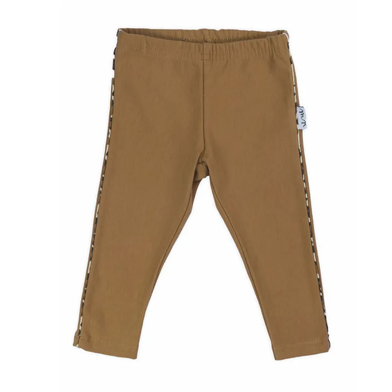 Legging Léopard - Camel-0