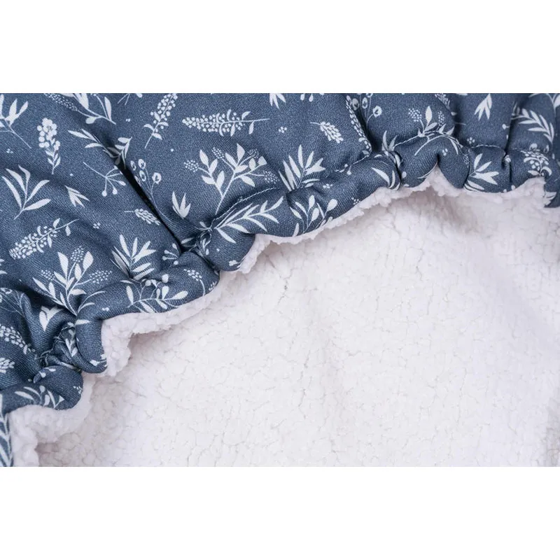 Nid d'ange Coton BIO Denim - 112x104cm-1