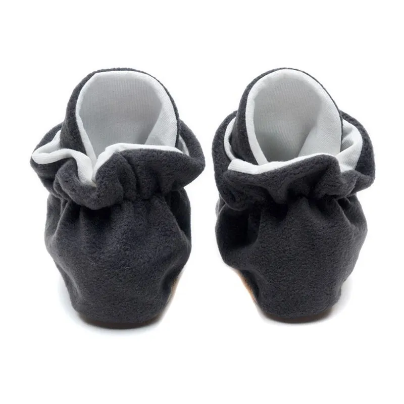 Chaussons boots polaire antidér. Basic - Anthracite-3