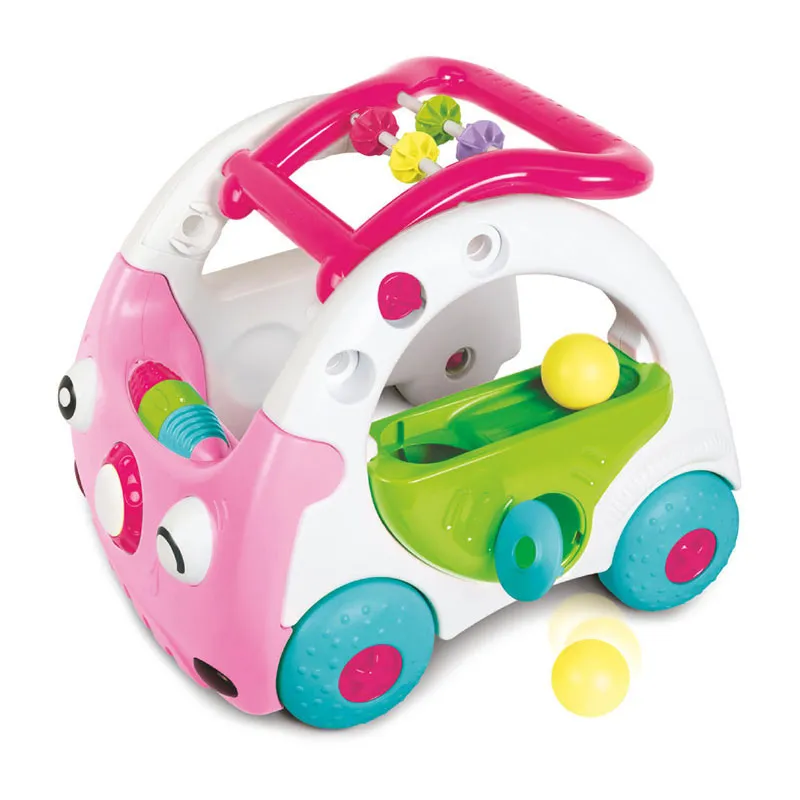 Trotteur d'activités 3en1 Senso Rose - 6m+-5