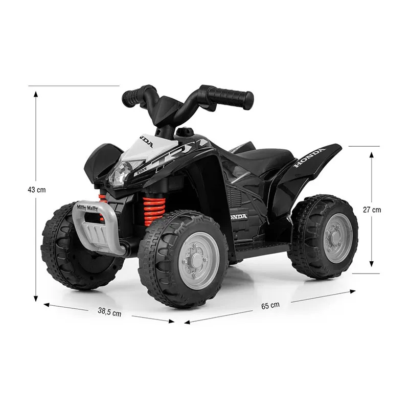 Quad à batterie Honda ATV Noir - 24m+-4