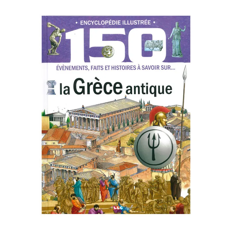 4 Encyclopédies illustrées Egypte/Grèce/Rome/Voyage - 6+-2