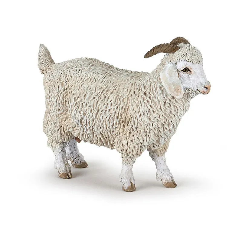 Chèvre angora - 8,6x6,5cm-0