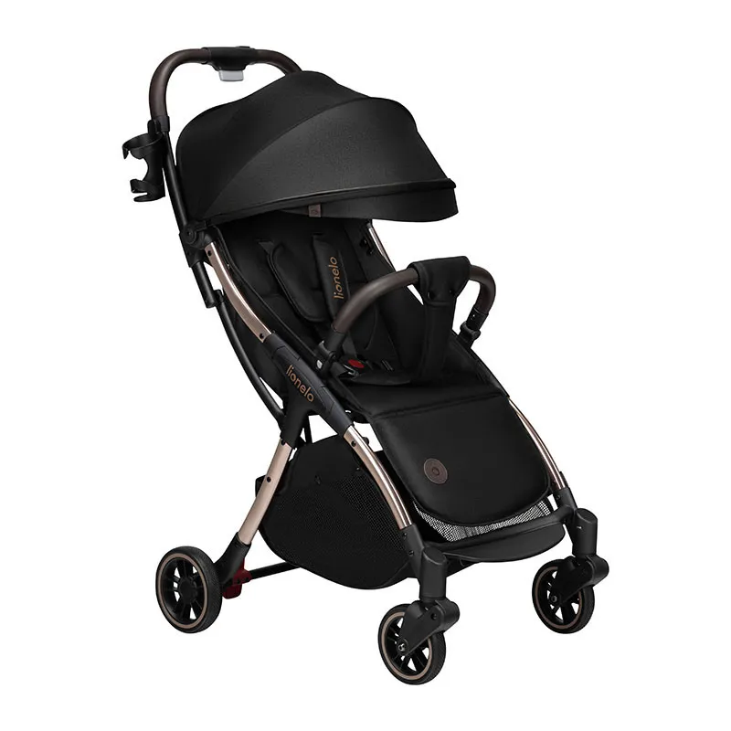 Poussette Compacte Julie Noir/Or - 6m+-1