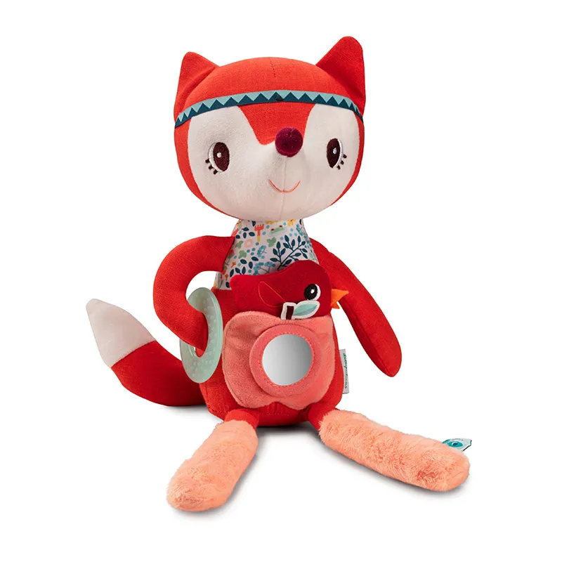 Peluche d'activités Alice la renarde 40cm - 9m+-0