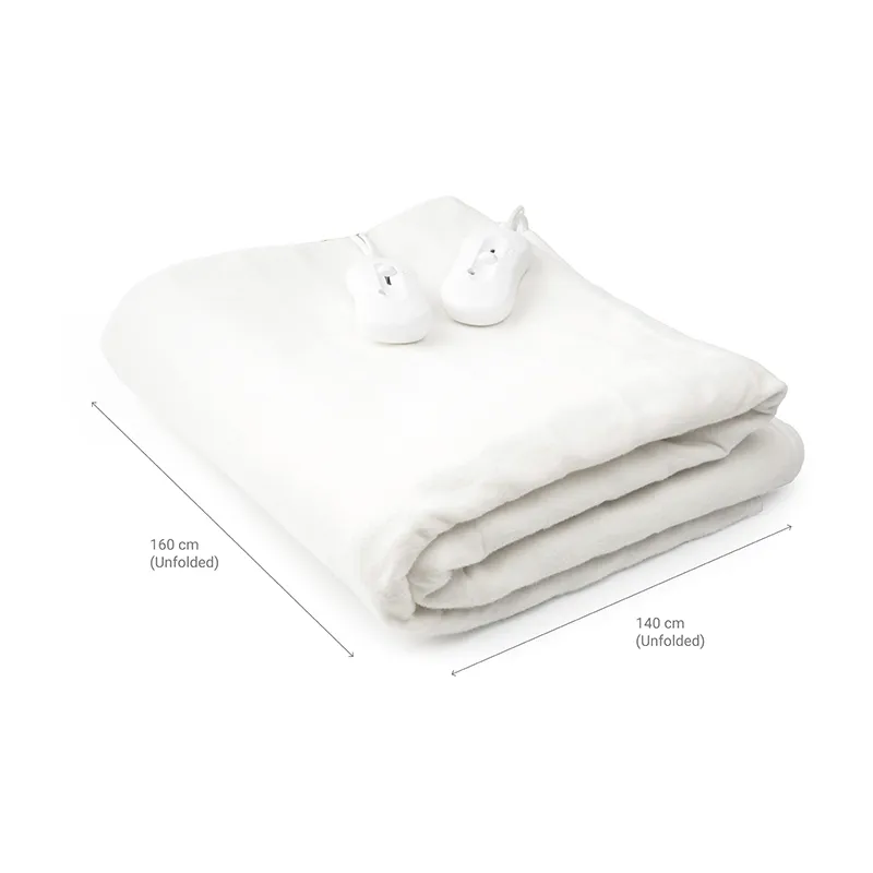 Surmatelas Chauffant Électrique Blanc - 140x160cm-6