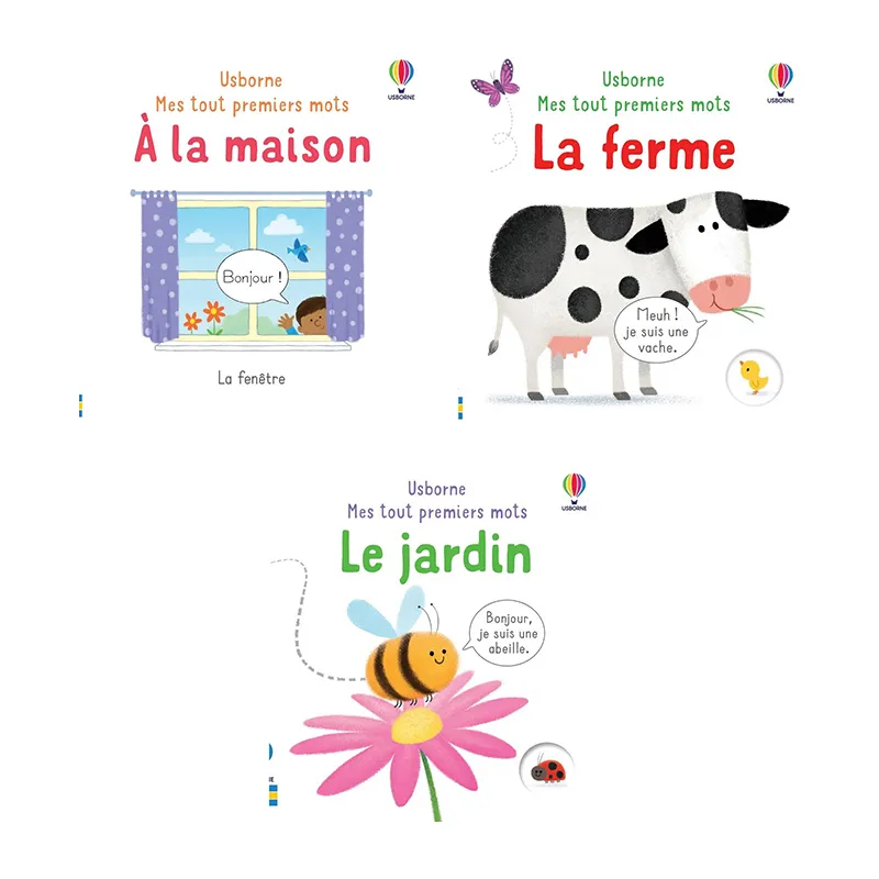 3 Livres Mes tout premiers mots - 0m+-0