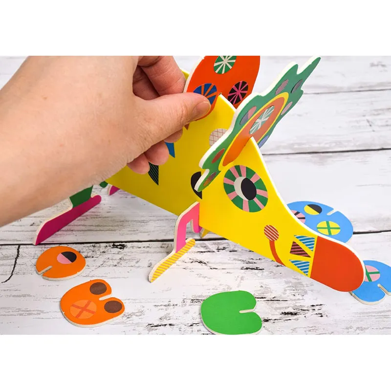 Kit assemblage 4 animaux 3D - 3+-9