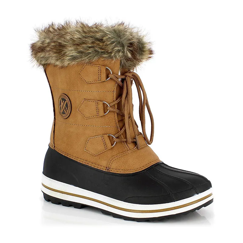 Bebeboutik Bottes Canadiennes Femme Elisa Camel