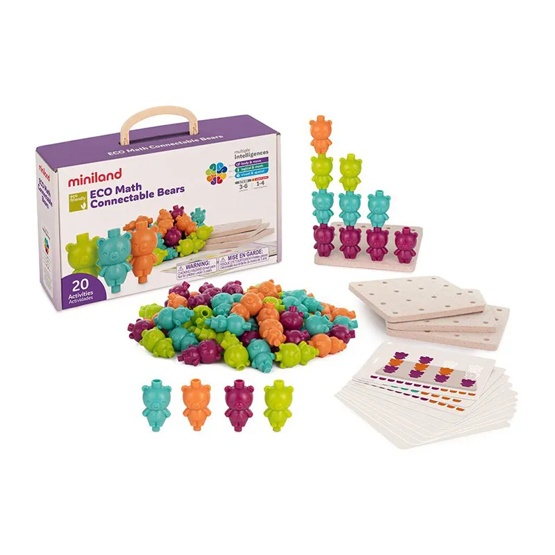 Jeu éducatif Oursons Multi. 68pcs - 36m+-0