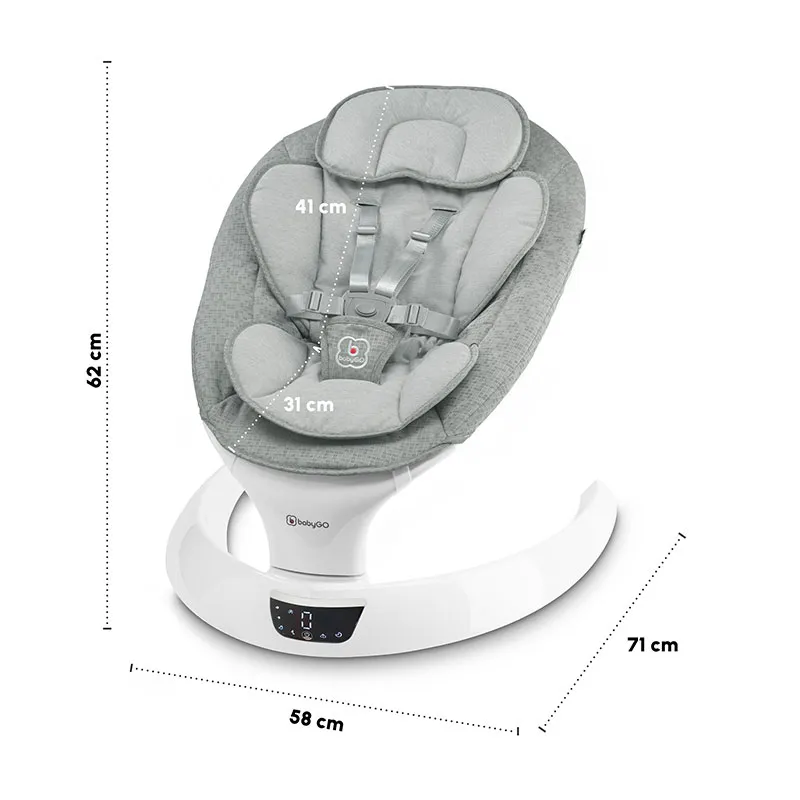 Balancelle Swing Baby Gris - 0m+-4