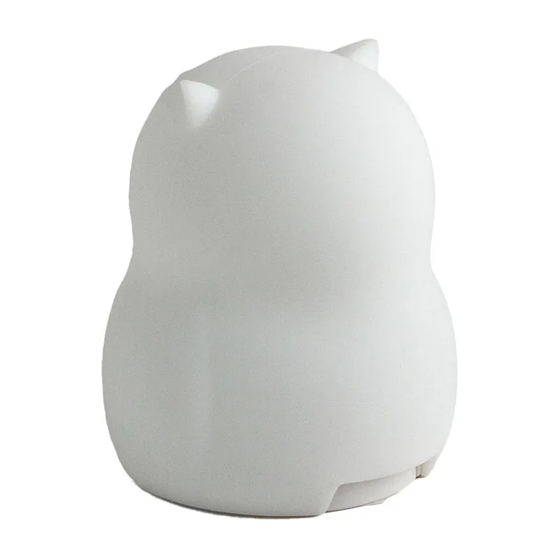 Veilleuse 8 couleurs Hibou - 6,9x8cm-5