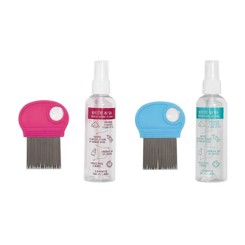 Peigne Anti-Poux + Flacon Aléat. - 100ml-0