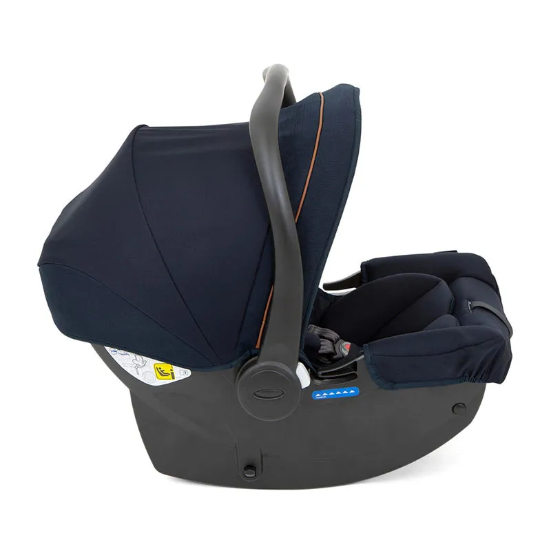Siège-auto Cosi i-Size/Ceinturé Snugessentials Bleu marine - 0m+-1