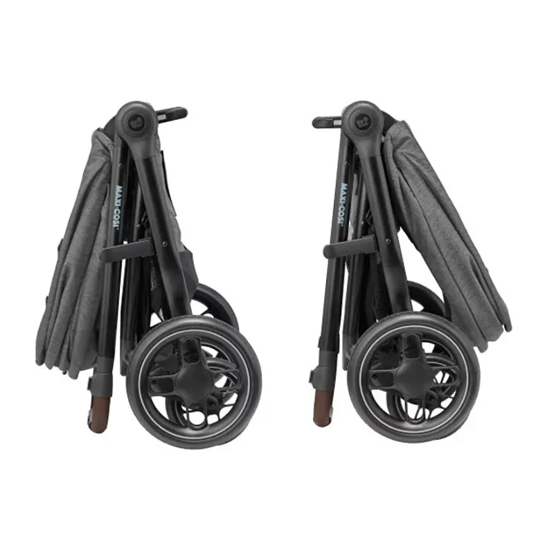 Trio Poussette Compacte Street + Cosi Cabriofix sans base + Nacelle Oria + Adaptateurs Grey - 0m+-6