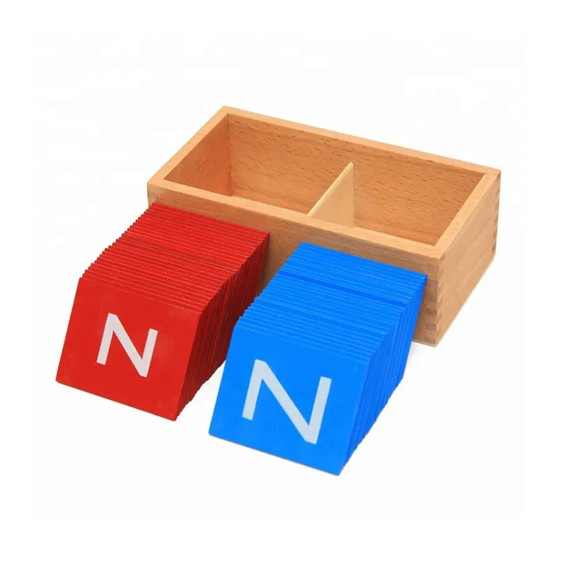 Lettres rugueuses Montessori Bois - 36m+-0