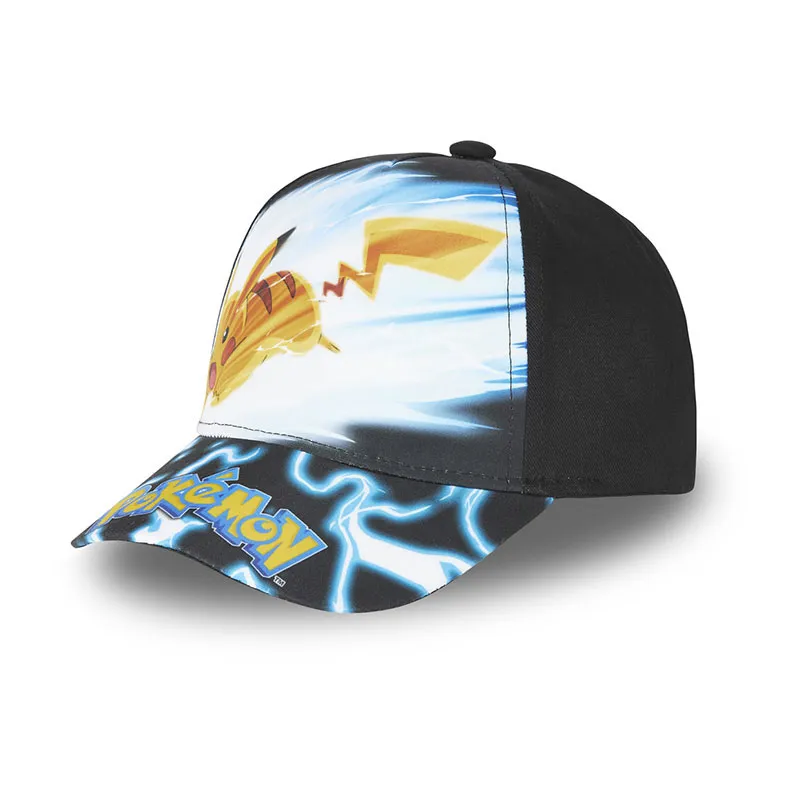 Casquette Enfant Pokémon - Noir/Bleu/Jaune-1