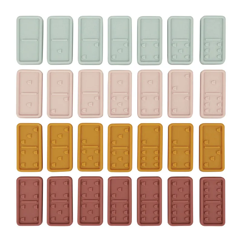 Jeu Dominos silicone - Multi.-0