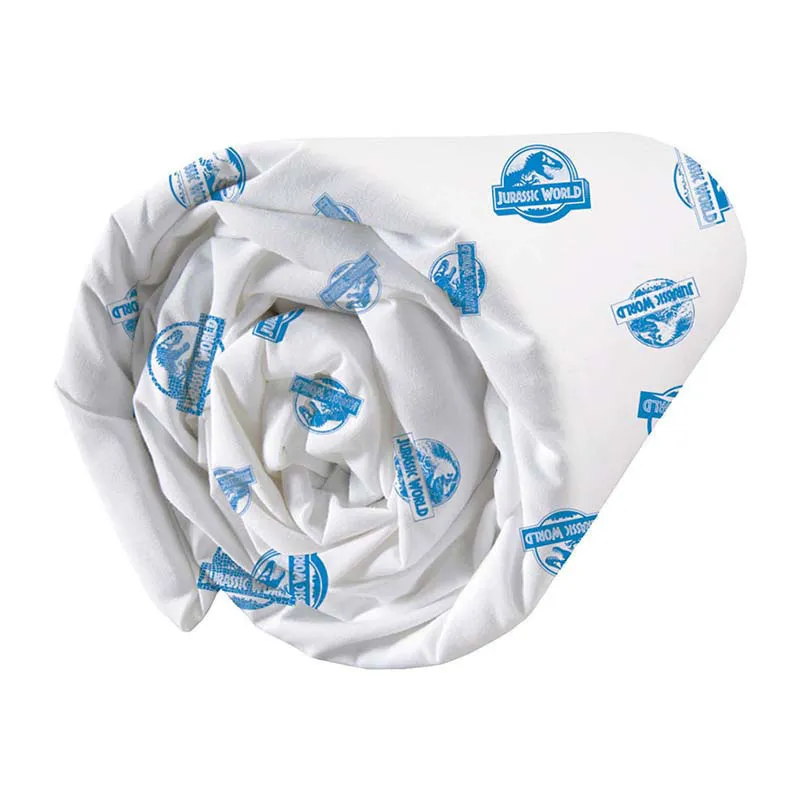 Drap-H. Coton Jurassic World Bonnet 25cm - 90x190cm-0