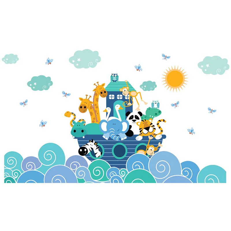 Stickers - Animaux vagues du bonheur-2