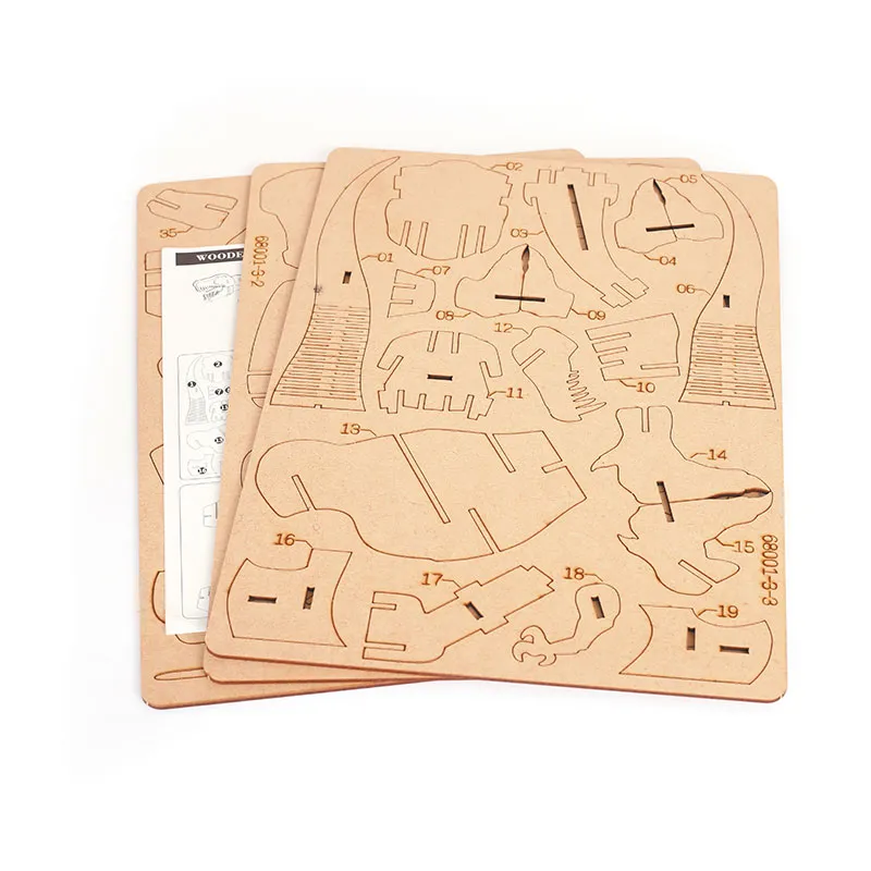 Maquette 3D bois Trex 49pcs - 8+-3