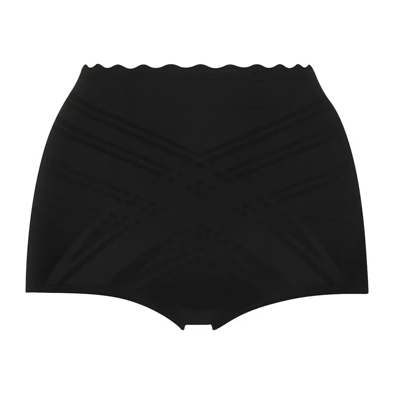 Culotte taille haute Effet Sculptant Beauty Lift Femme - Noir-1
