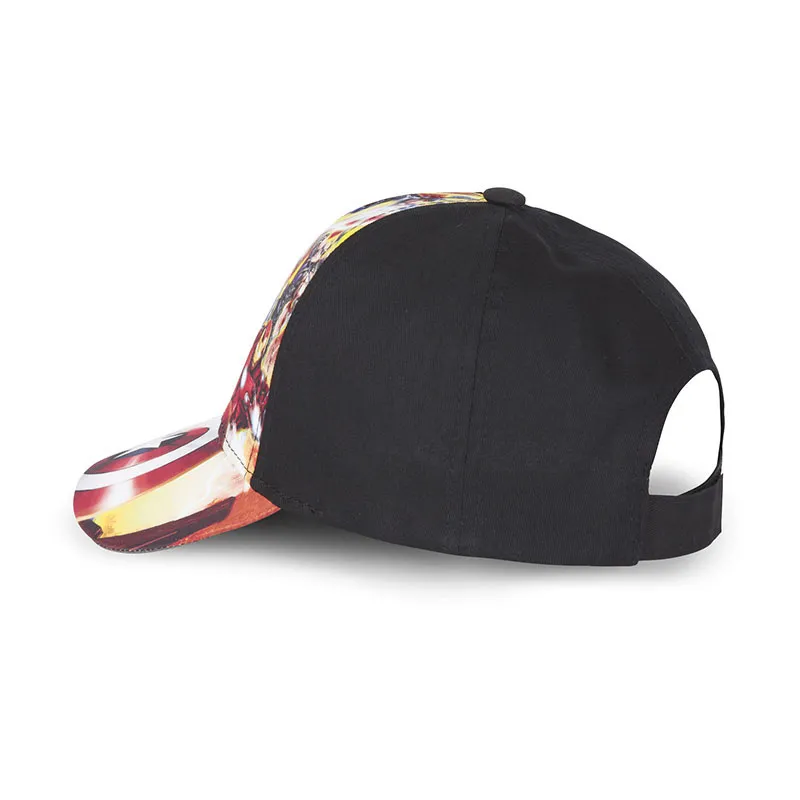 Casquette Enfant Marvel - Noir/Vert/Rouge-2