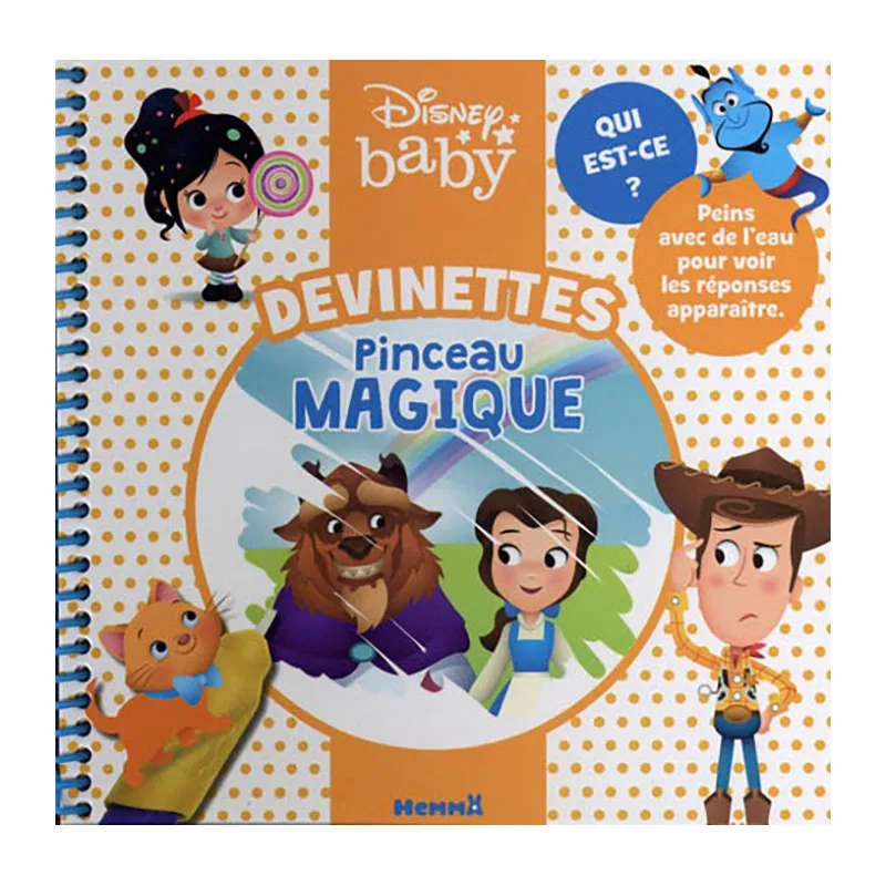 Disney Baby Devinettes Pinceau magique Orange - 36m+-0