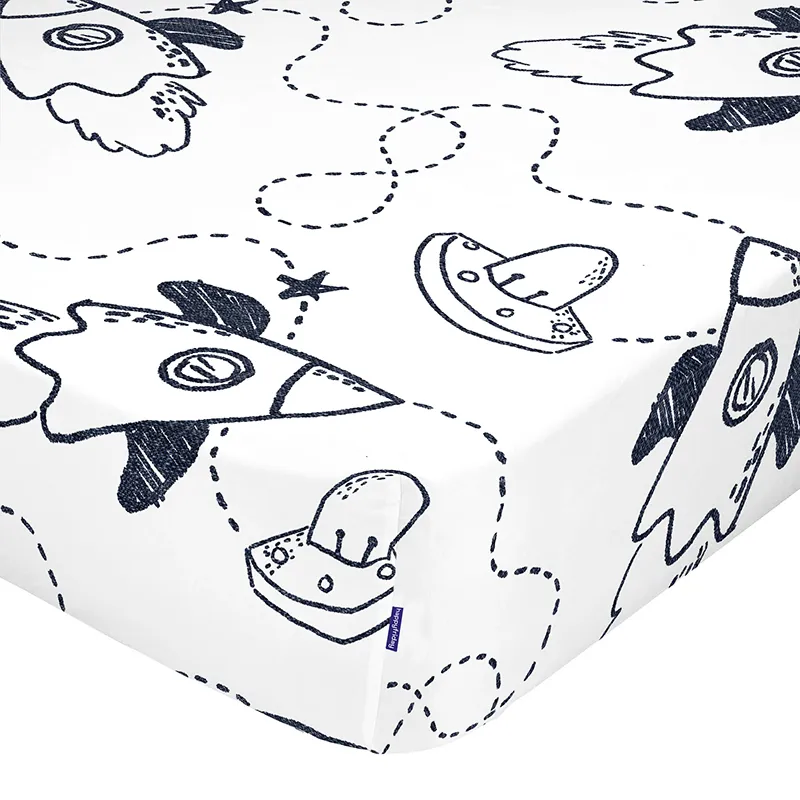 Drap-housse Espace - Bébé-0