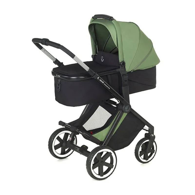Trio Poussette Crosslight Pro + Nacelle Micro Pro 2 + Cosy Koos Algae - 0m+-3