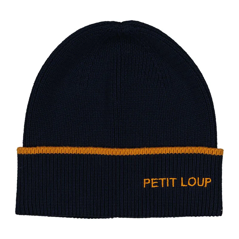 Bonnet Bébé & Enfant Petit loup - Bleu Navy-1