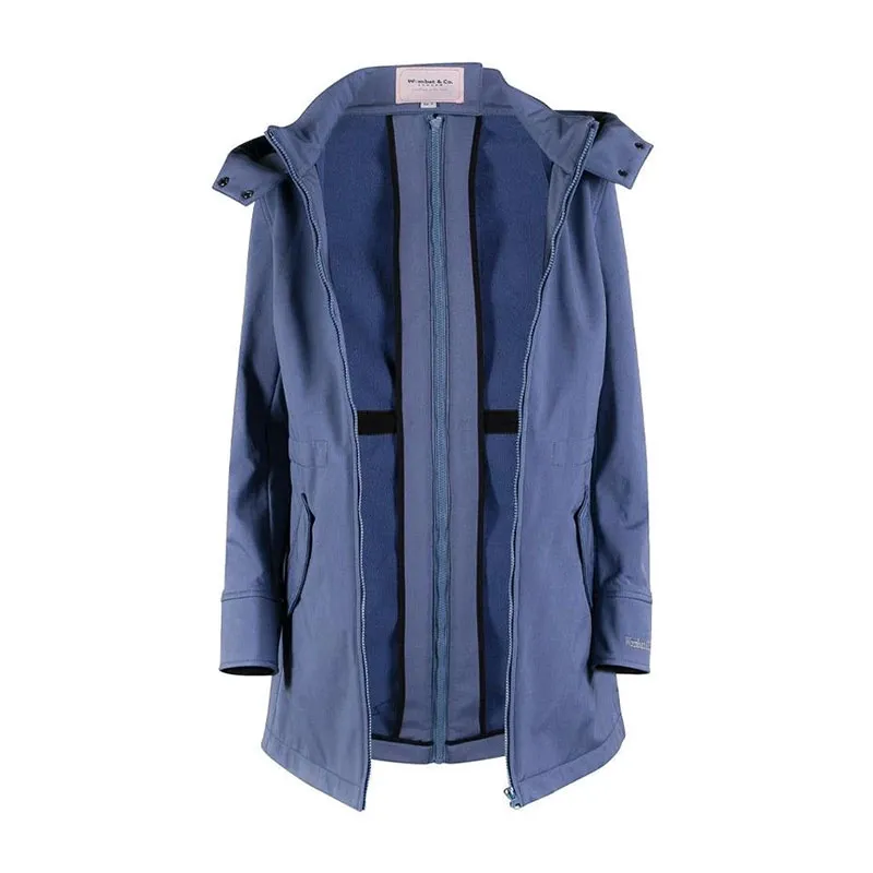 Manteau porte-bébé Wombat Shell - Light Blue-3
