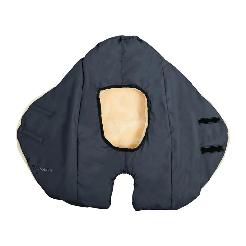 Couverture polaire préformé Siège-auto - Marine-3