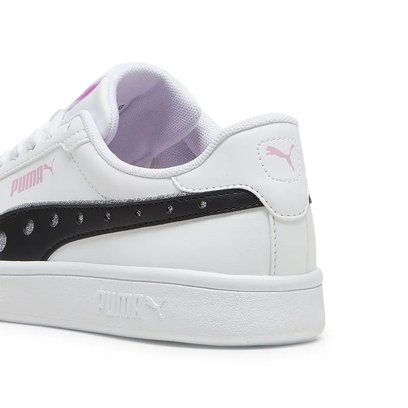 Baskets Junior Fille Puma Smash 3.0 Dance - Blanc/Noir-5