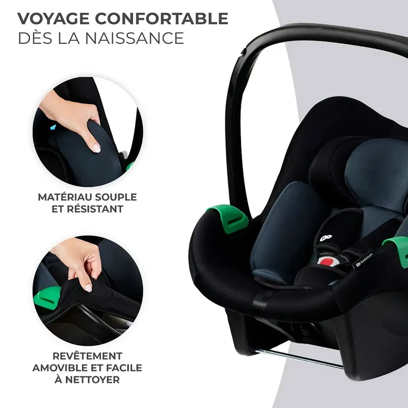 Siège-auto Mink Pro I-Size 40-75cm + Base Isofix - Noir-8