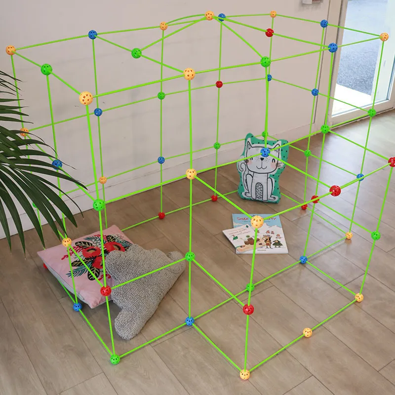 Kit de construction de cabane Magicastle 175pcs - 3+-6